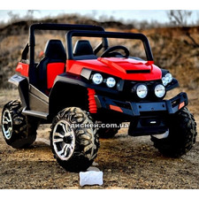 Детский электромобиль M 3454 EBLR-3 Багги, двухместный, красный